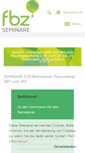Mobile Screenshot of fbz-seminare.de